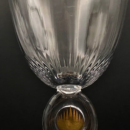 DAUM（ドーム）クリスタル Venezia（ヴェネツィア）モデル ワイングラス２点セット #32