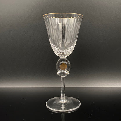 DAUM（ドーム）クリスタル Venezia（ヴェネツィア）モデル ワイングラス２点セット #32