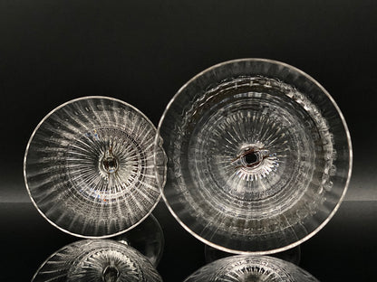 DAUM（ドーム）クリスタル Venezia（ヴェネツィア）モデル ワイングラス２点セット #32