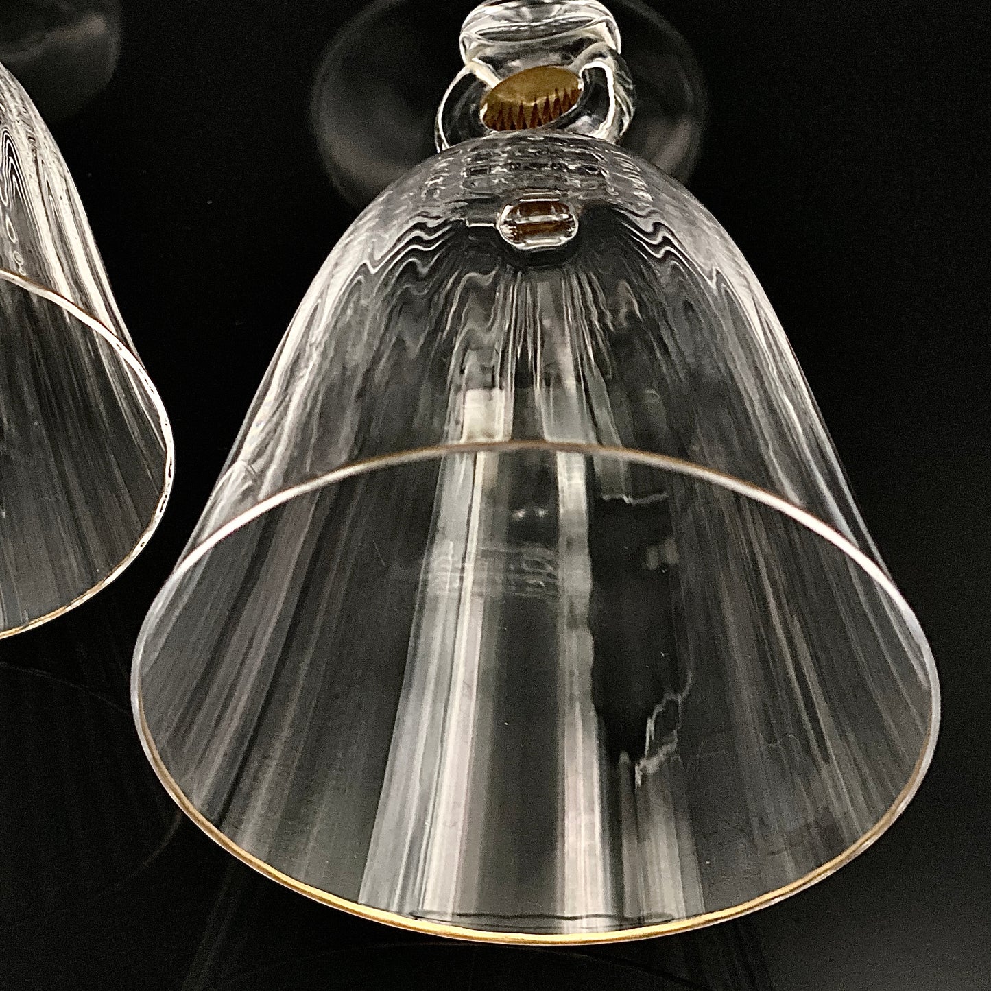 DAUM（ドーム）クリスタル Venezia（ヴェネツィア）モデル ワイングラス２点セット #32