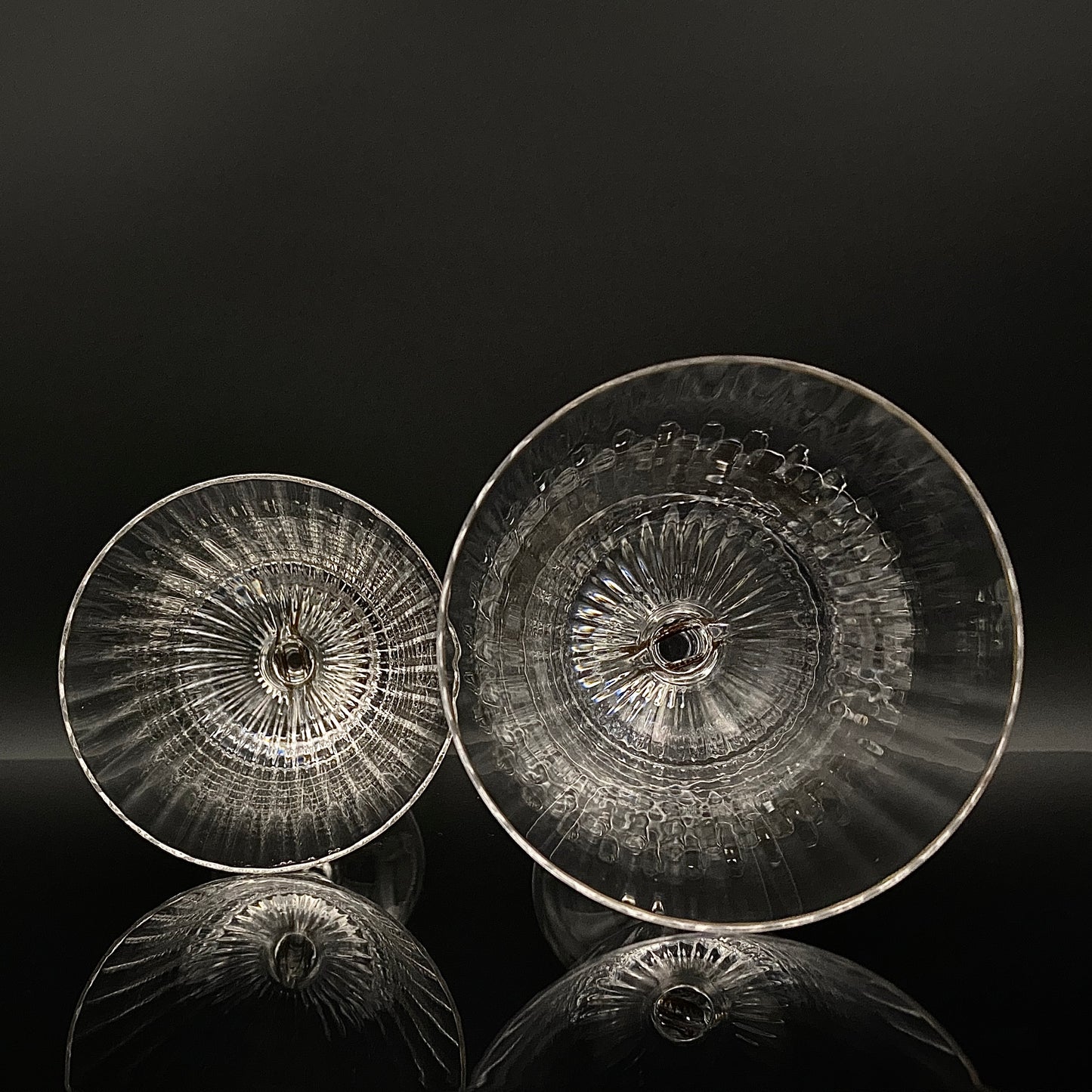 DAUM（ドーム）クリスタル Venezia（ヴェネツィア）モデル ワイングラス２点セット #32