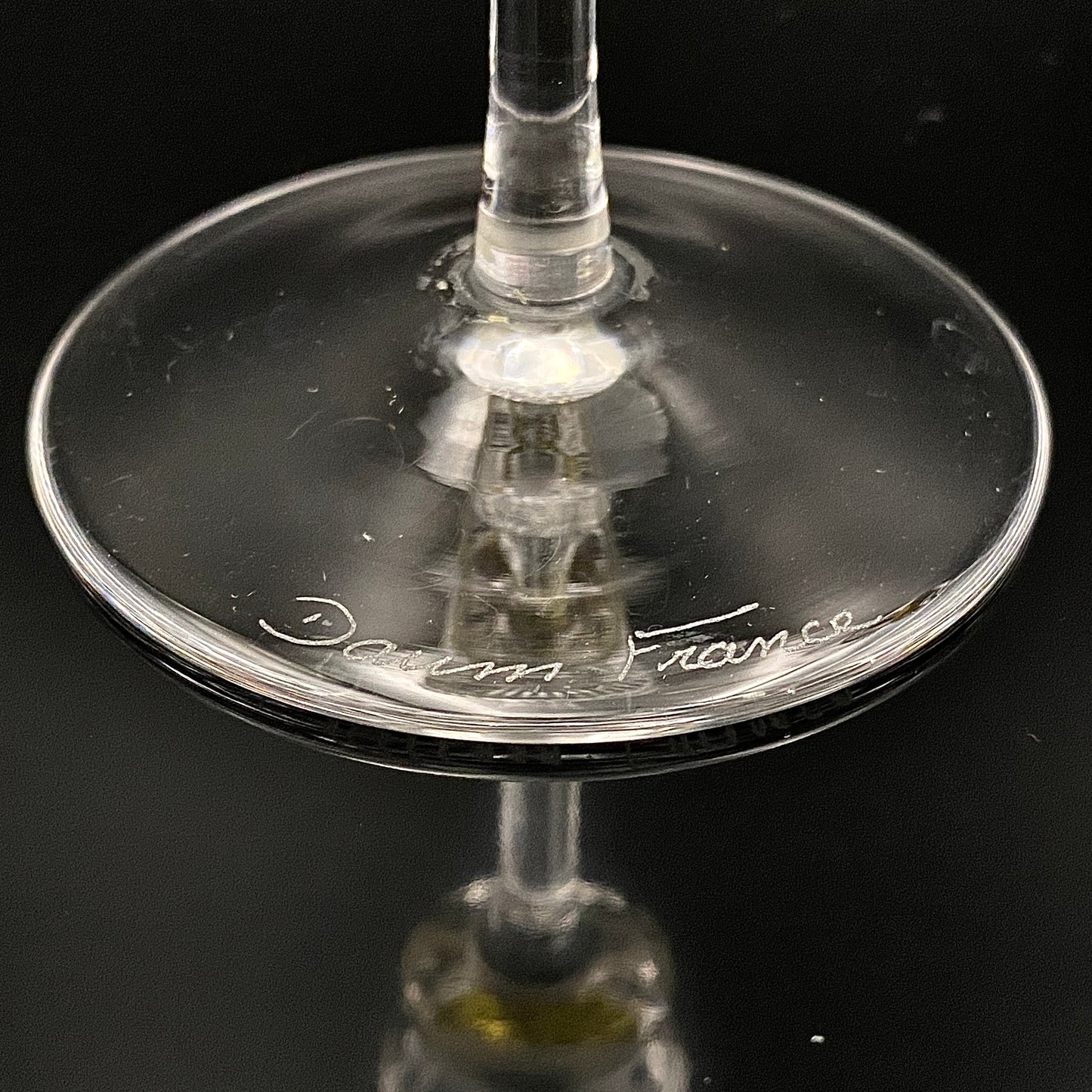 DAUM（ドーム）クリスタル Venezia（ヴェネツィア）モデル ワイングラス２点セット #32