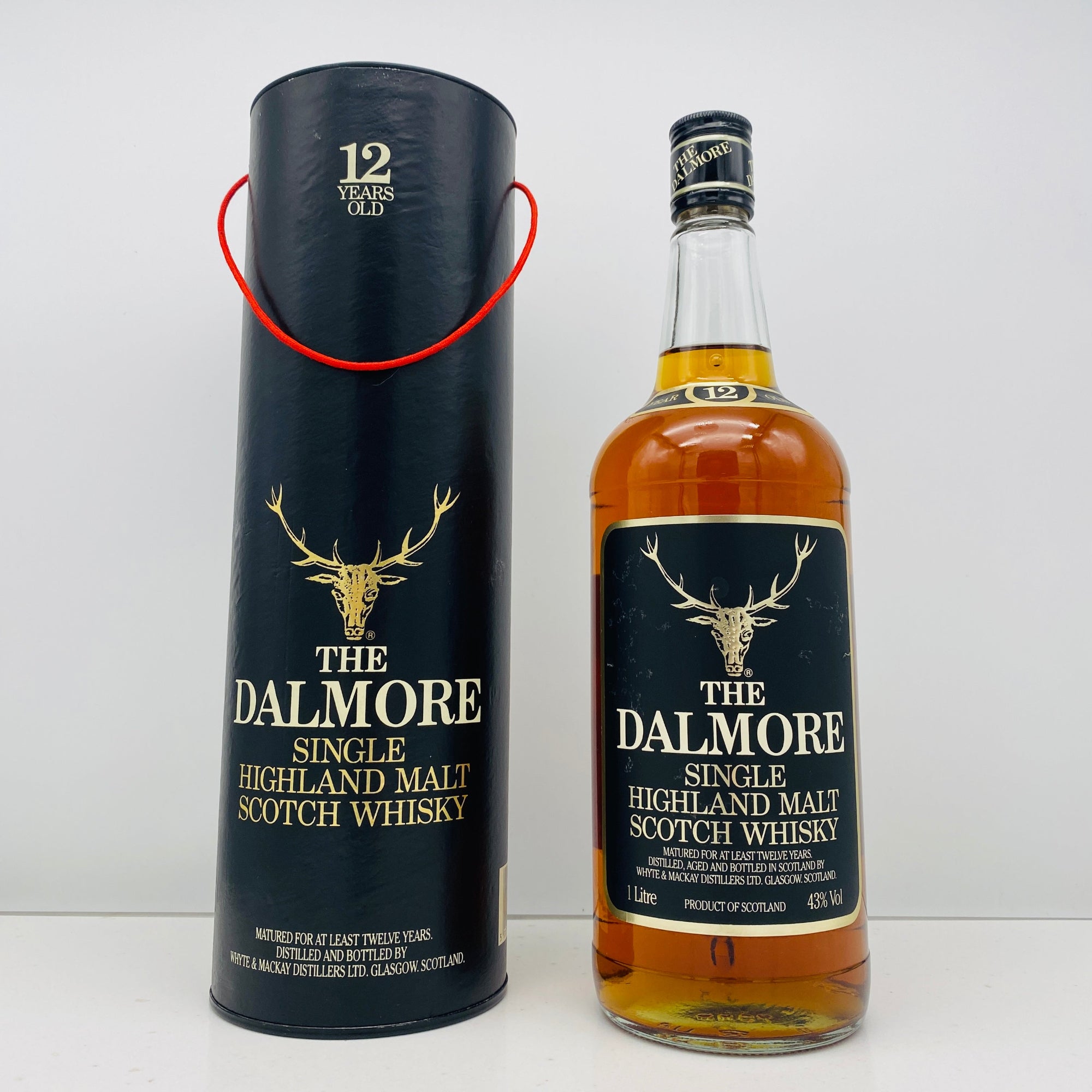 1980年代流通、ダルモア(DALMORE)12年、1,000ml, 43% – Antique Liquor 1980年代流通、ダルモア(DALMORE)12年、1,000ml, 43% – Antique Liquor