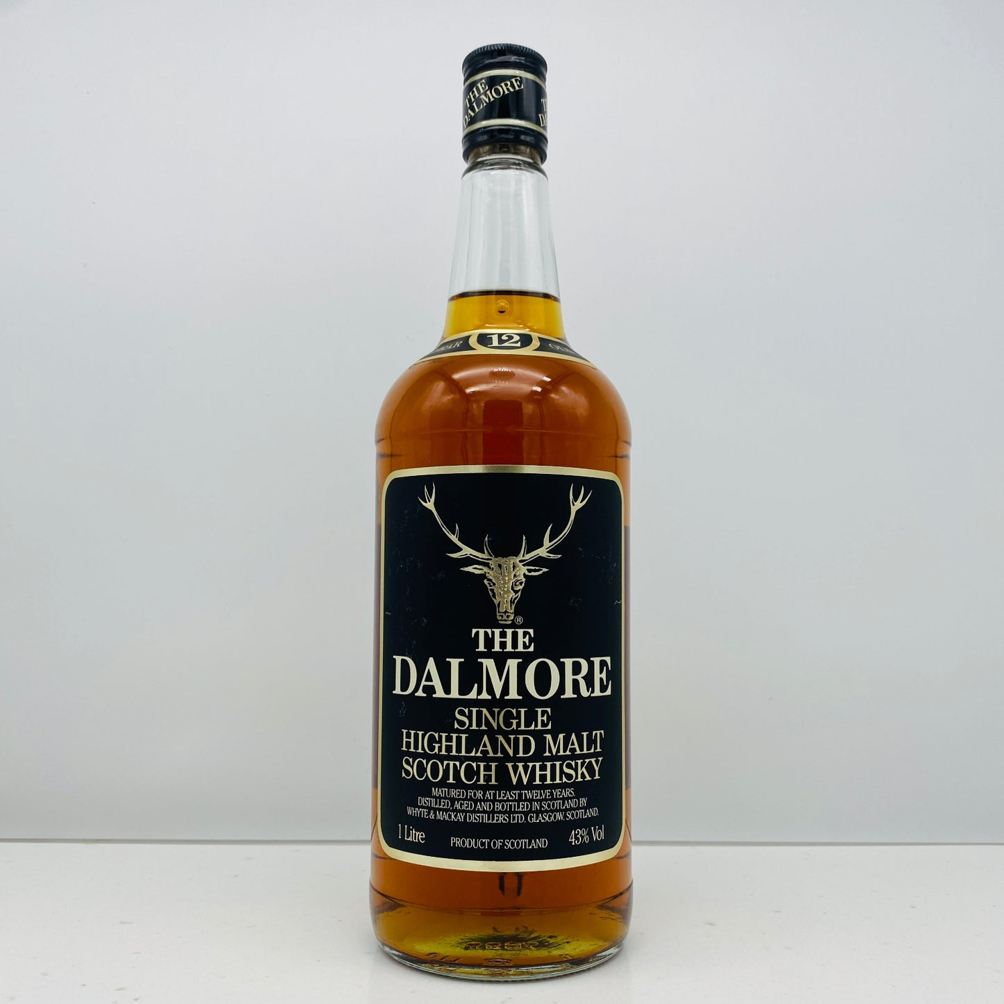 1980年代流通、ダルモア（DALMORE）12年、1,000ml, 43% #37