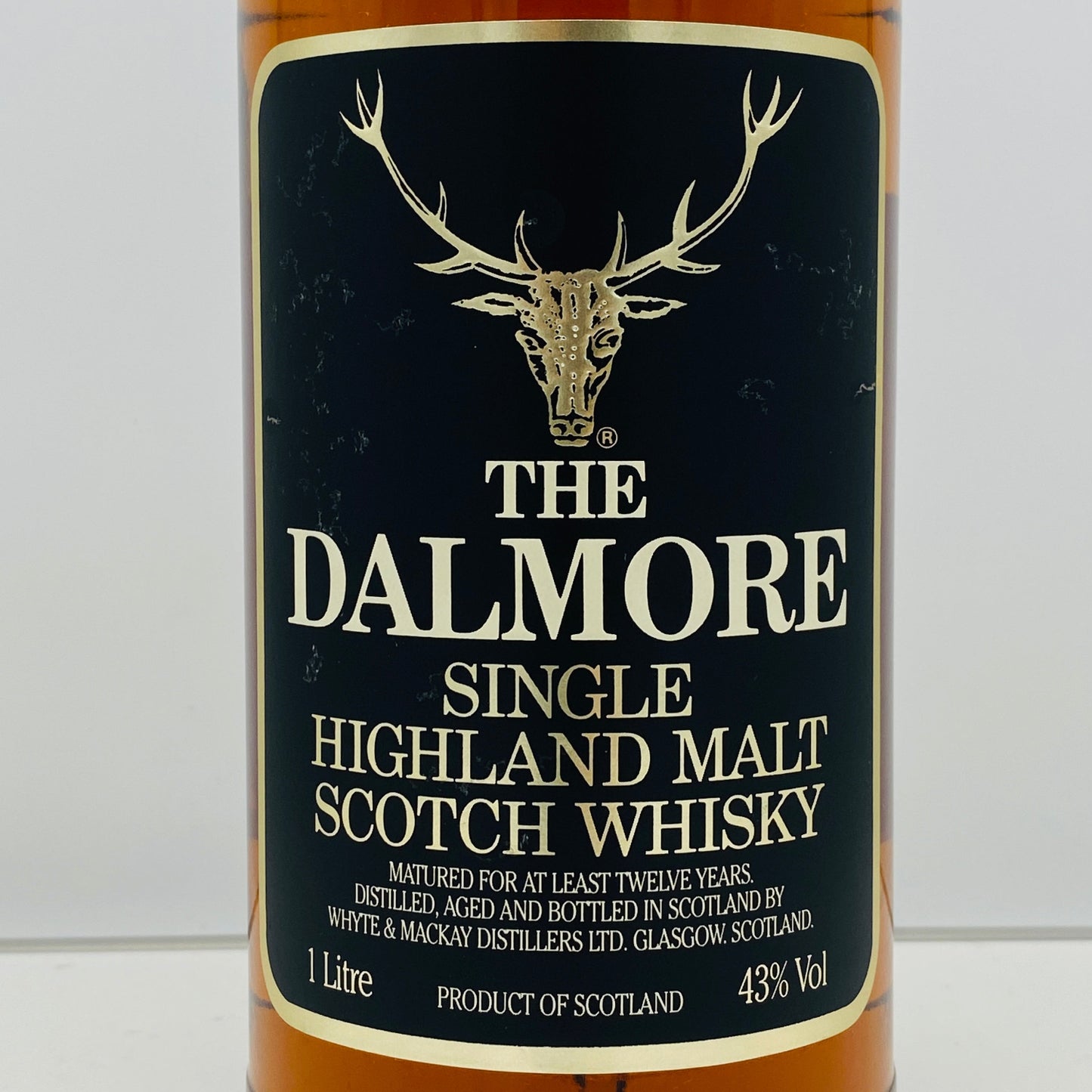1980年代流通、ダルモア（DALMORE）12年、1,000ml, 43% #37