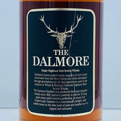 1980年代流通、ダルモア（DALMORE）12年、1,000ml, 43% #37