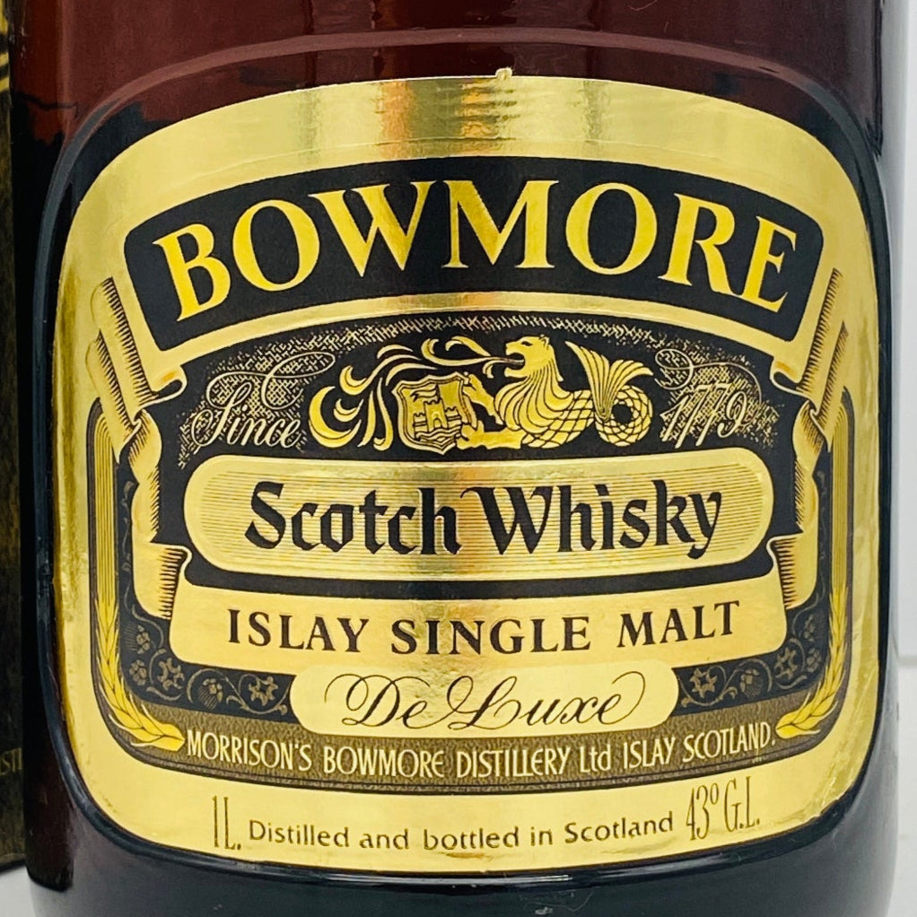 1979年以降流通、ボウモア（BOWMORE）デラックス（DELUX）1,000ml, 43
