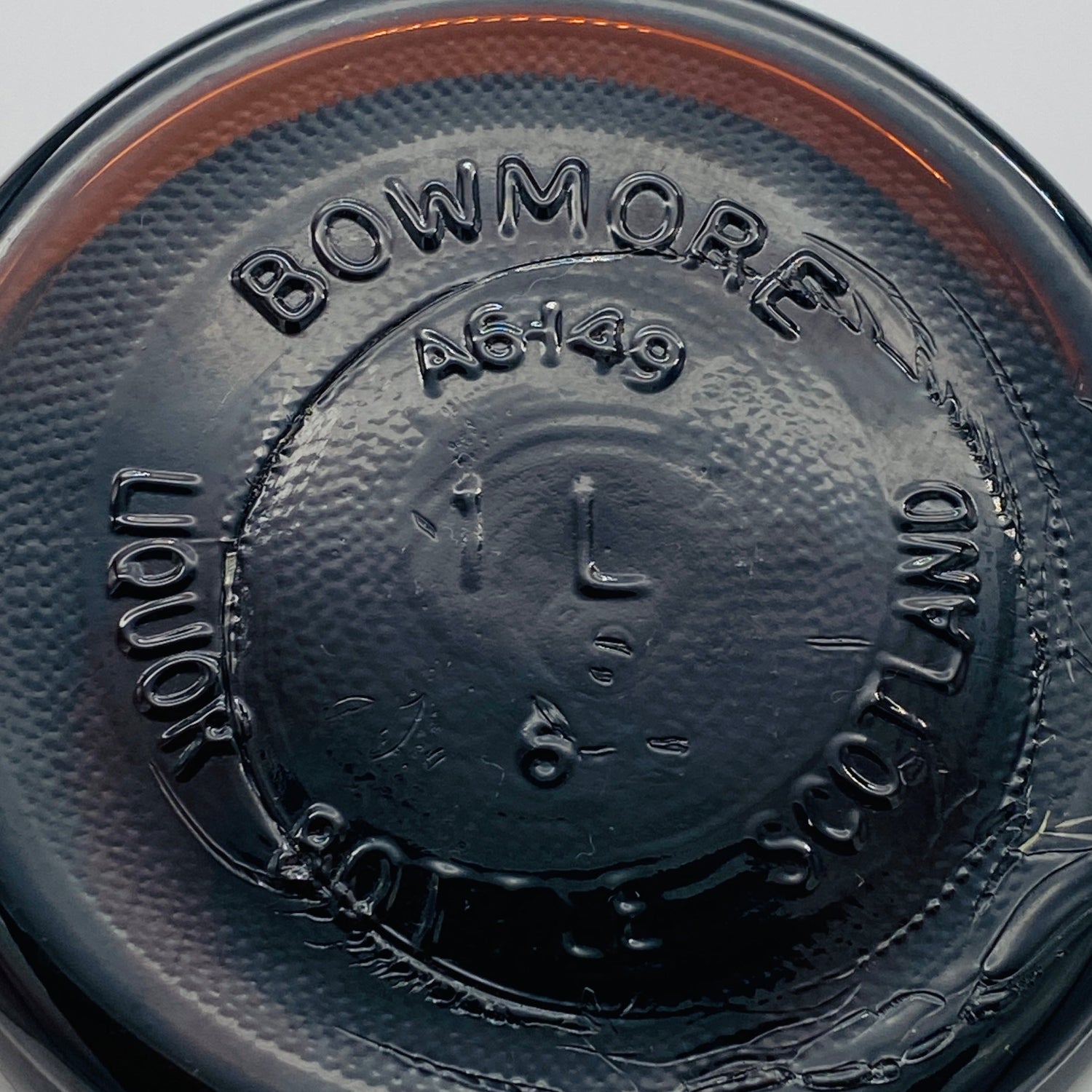 1979年以降流通、ボウモア（BOWMORE）デラックス（DELUX）1,000ml, 43