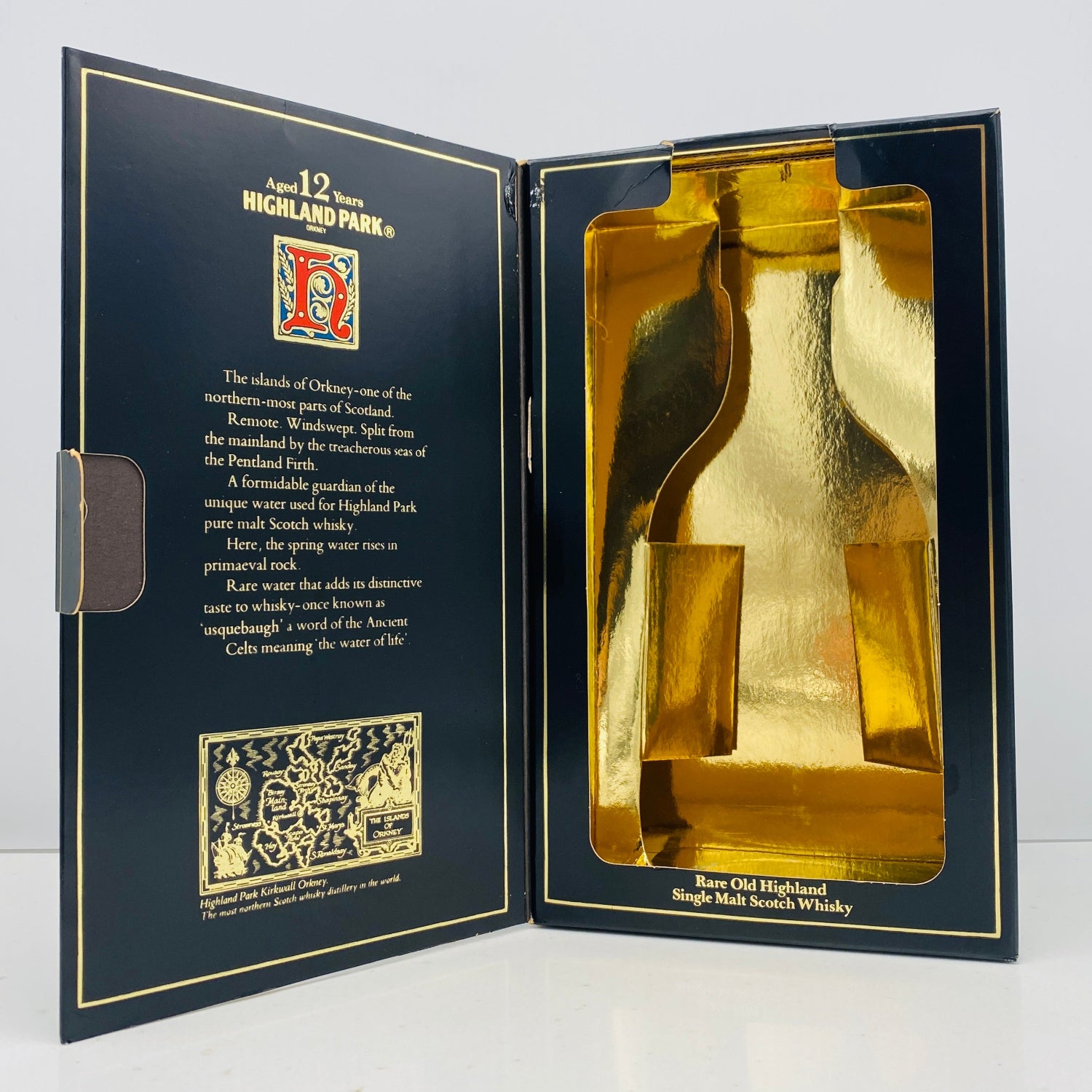 1980年以降流通、ハイランドパーク（HIGHLAND PARK）12年、1,000ml、43