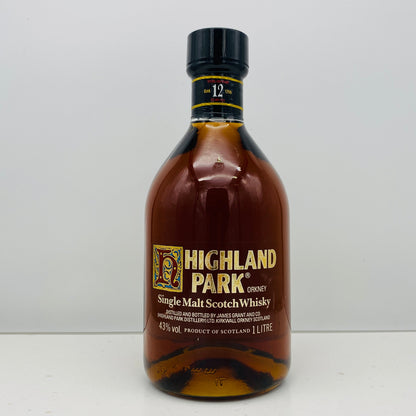 1980年以降流通、ハイランドパーク（HIGHLAND PARK）12年、1,000ml、43％ #39