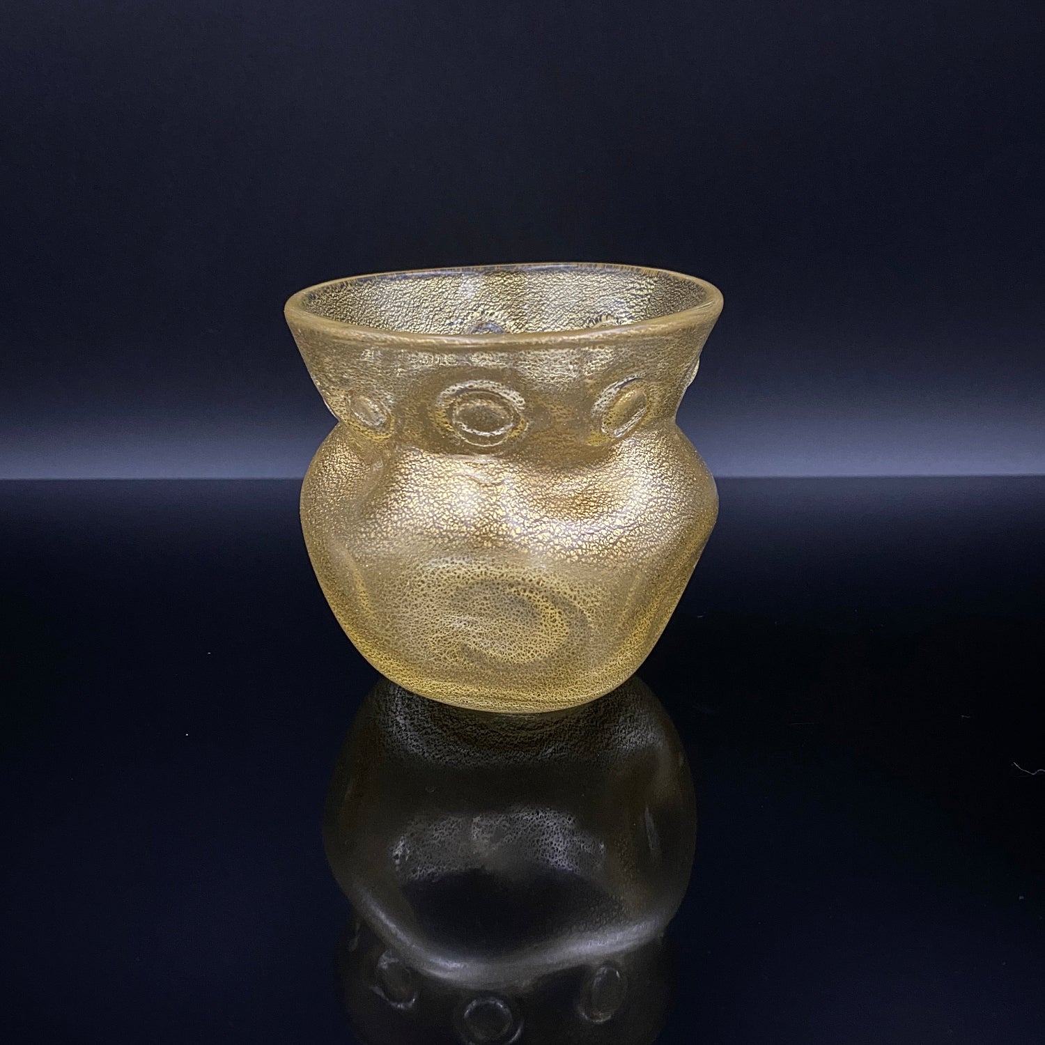 岩田久利(Iwata Hisatoshi) 手工吹制玻璃岩石玻璃#35 – Antique Liquor