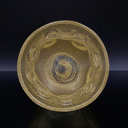 岩田 久利 作 手吹き硝子 ロックグラス #35