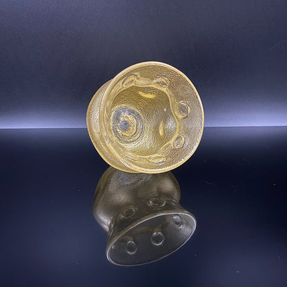 岩田 久利 作 手吹き硝子 ロックグラス #35