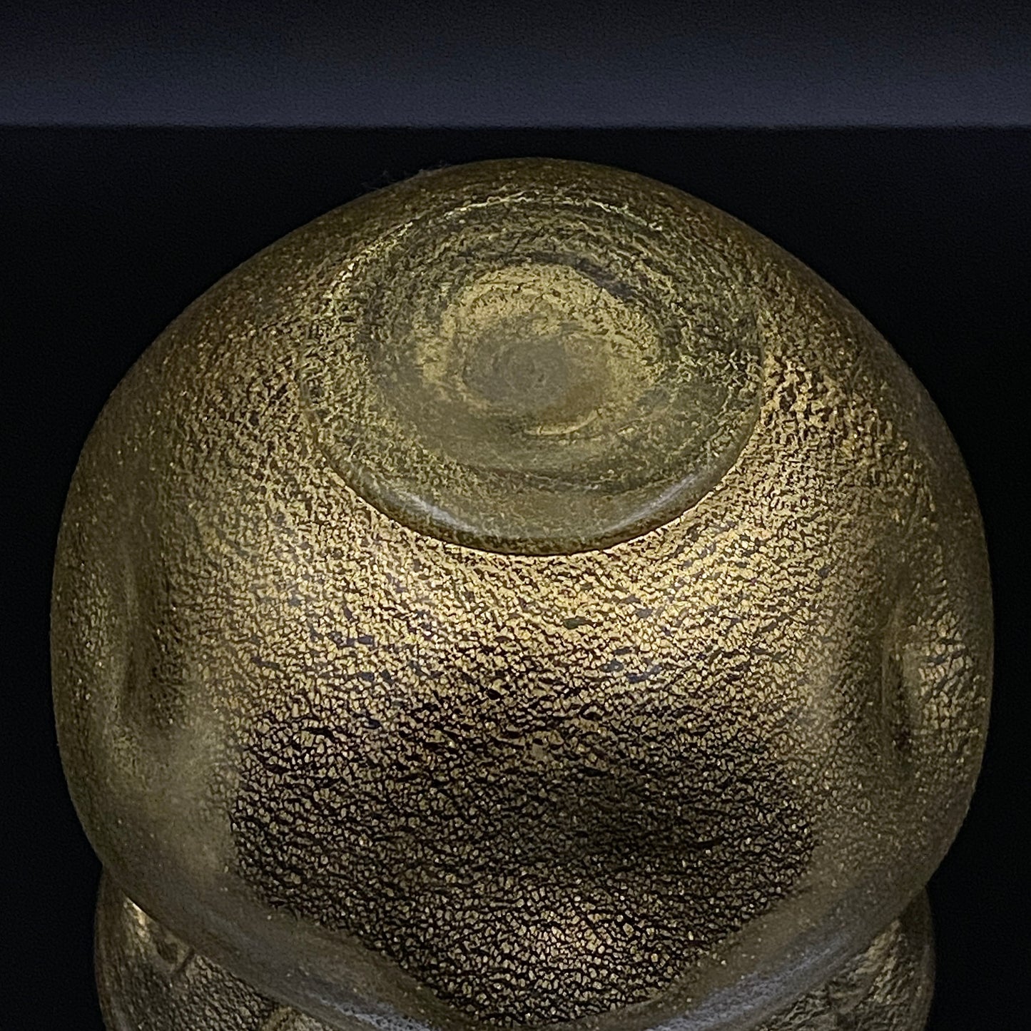 岩田 久利 作 手吹き硝子 ロックグラス #35