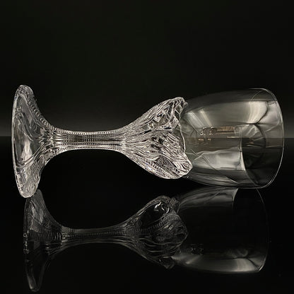 DAUM（ドーム）クリスタル Fougère（フジェール）モデル グラス２点セット #36