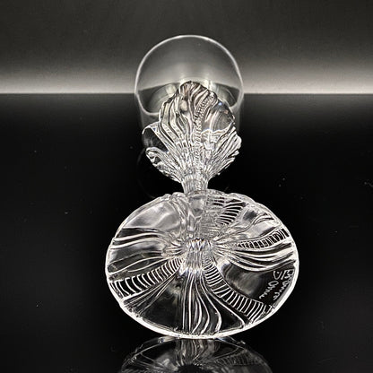 DAUM（ドーム）クリスタル Fougère（フジェール）モデル グラス２点セット #36