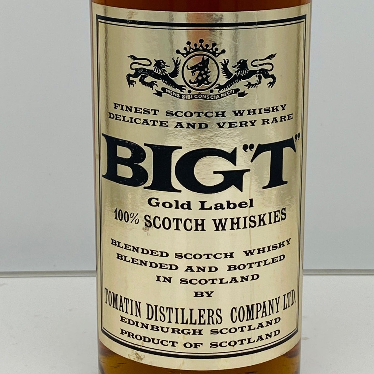 1970年代流通、TOMATIN BIG T（ビック ティー）GOLD LABEL 760ml、43% #44