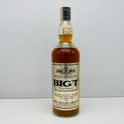 1970年代流通、TOMATIN BIG T（ビック ティー）GOLD LABEL 760ml、43% #44