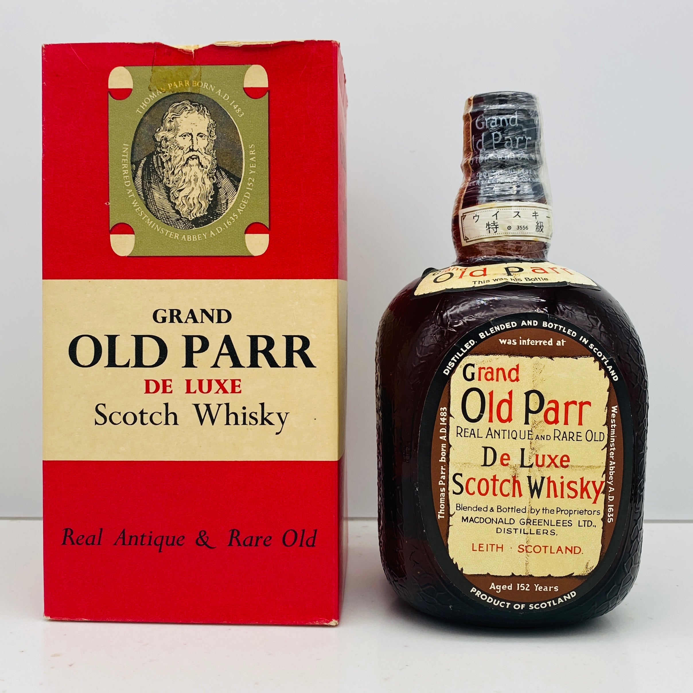 1960年代流通、GRAND OLD PARR（グランドオールドパー）760ml, 43