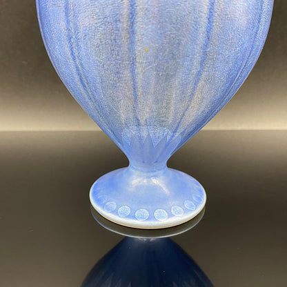 人間国宝 中田 一於 作 九谷焼 釉裏銀彩 焼酎呑 陶器グラス #43