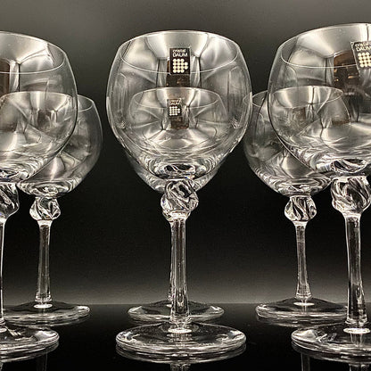 DAUM（ドーム）クリスタル Bolero（ボレロ）モデル グラス6点セット #47