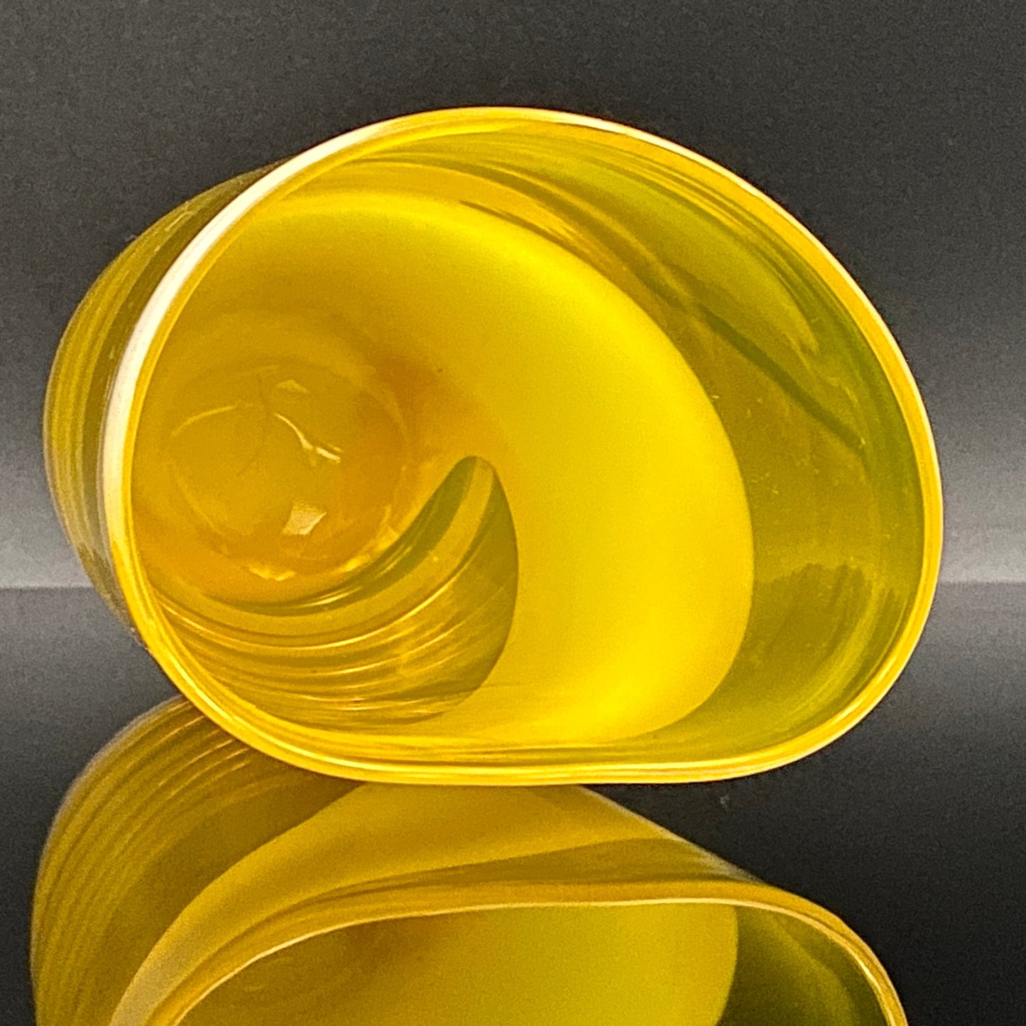 福岡 マルティグラス FTG Multiple Layer Glass 黄色＆白色 マーブルガラス グラス 6点セット #49