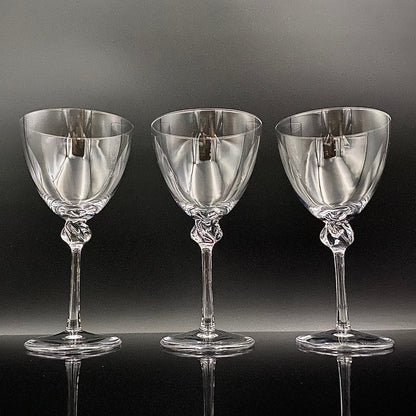 DAUM（ドーム）クリスタル Bolero（ボレロ）モデル グラス3点セット #48