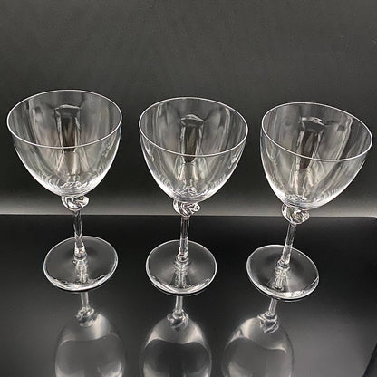 DAUM（ドーム）クリスタル Bolero（ボレロ）モデル グラス3点セット #48