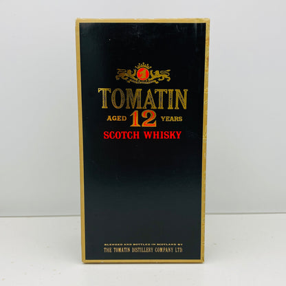 1980年代流通、TOMATIN BIG T（ビック ティー）12年、750ml、43% #50