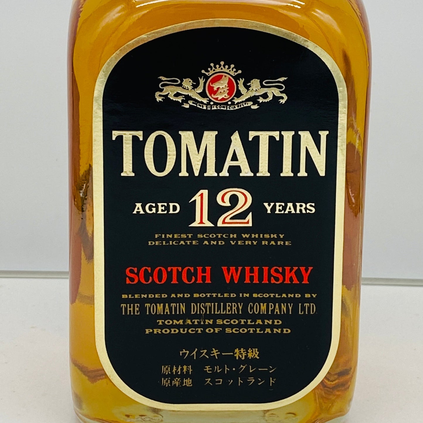 1980年代流通、TOMATIN BIG T（ビック ティー）12年、750ml、43% #50