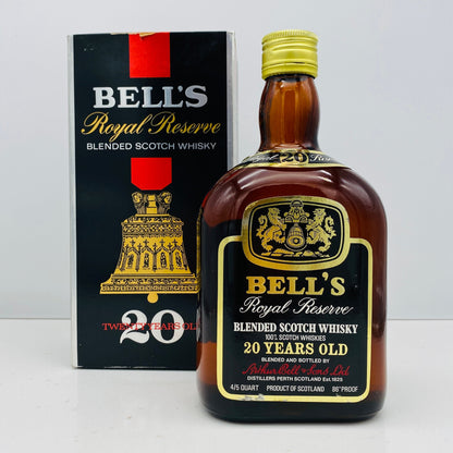 1970年代後半流通、BELL`S（ベルズ）Royal Reserve 20年、4/5Quart、760ml、43% #52