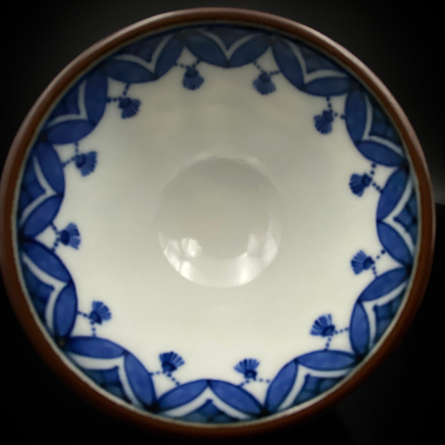 Kyoto Kiyomizu Ware, Master Artisan of Kyoto, Traditional Craftsman Shosen Tsuchiyama: Heian Shosen Polychrome Dragon and Phoenix Sake Cup, Guinomi, Japanese Shot Glass #377