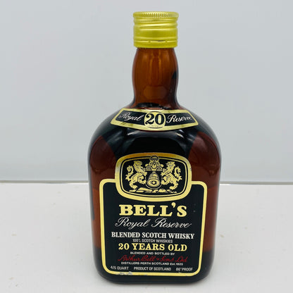 1970年代後半流通、BELL`S（ベルズ）Royal Reserve 20年、4/5Quart、760ml、43% #52