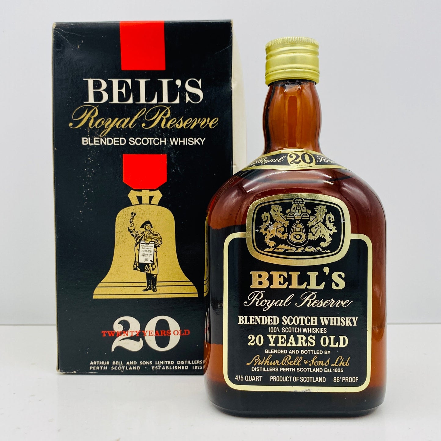 1970年代前半流通、BELL`S（ベルズ）Royal Reserve 20年、4/5Quart、760ml、43% #53