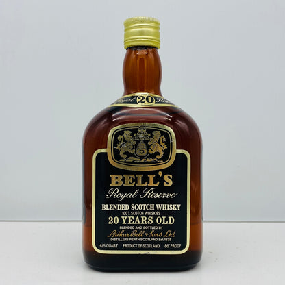 1970年代前半流通、BELL`S（ベルズ）Royal Reserve 20年、4/5Quart、760ml、43% #53