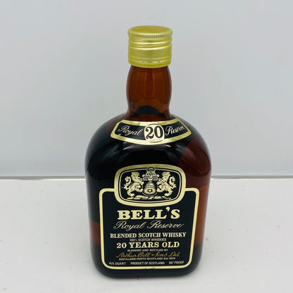 1970年代前半流通、BELL`S（ベルズ）Royal Reserve 20年、4/5Quart、760ml、43% #53