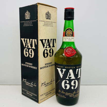 1970年代半ば流通、VAT69（バット69）760ml, 43% #59