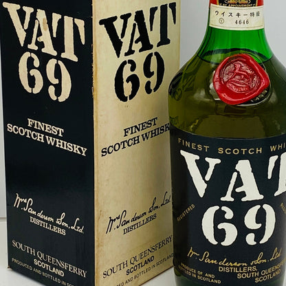 1970年代半ば流通、VAT69（バット69）760ml, 43% #59