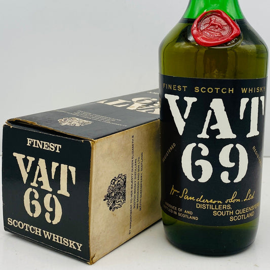 1970年代半ば流通、VAT69（バット69）760ml, 43% #59
