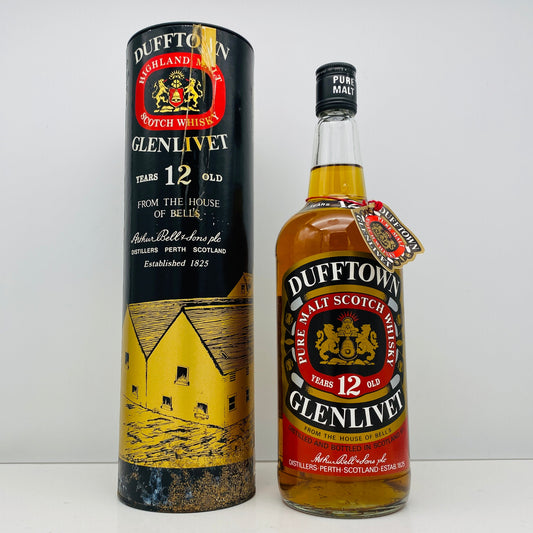 1980年代流通、ダフタウン（DUFFTOWN）12年、1,000ml、43%、ピュアモルト #55