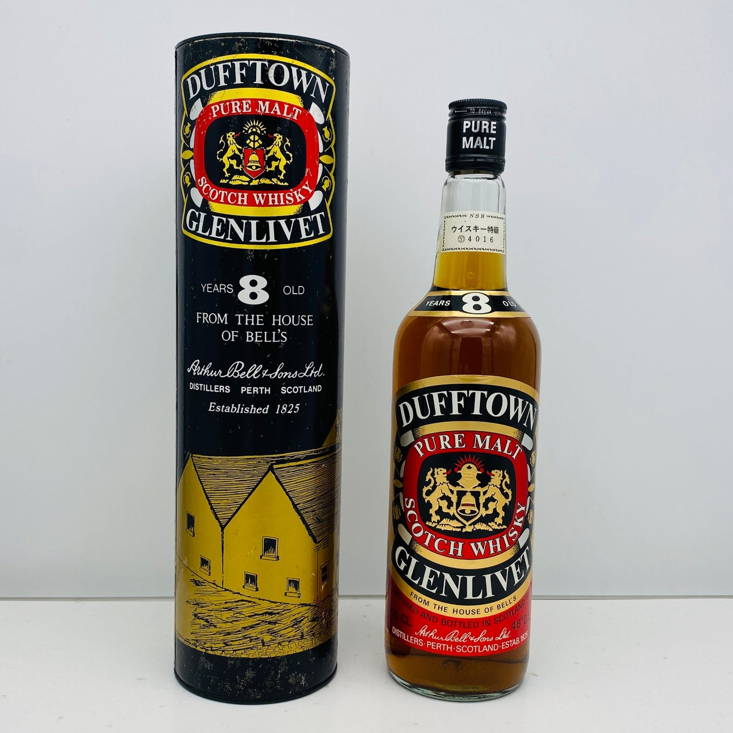 1980年代前半流通、ダフタウン（DUFFTOWN）8年、750ml、46%、ピュアモルト #56