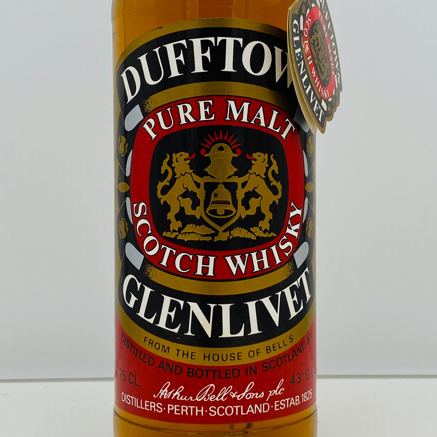 1980年代半ば流通、ダフタウン（DUFFTOWN）8年、750ml、43%、ピュアモルト #57