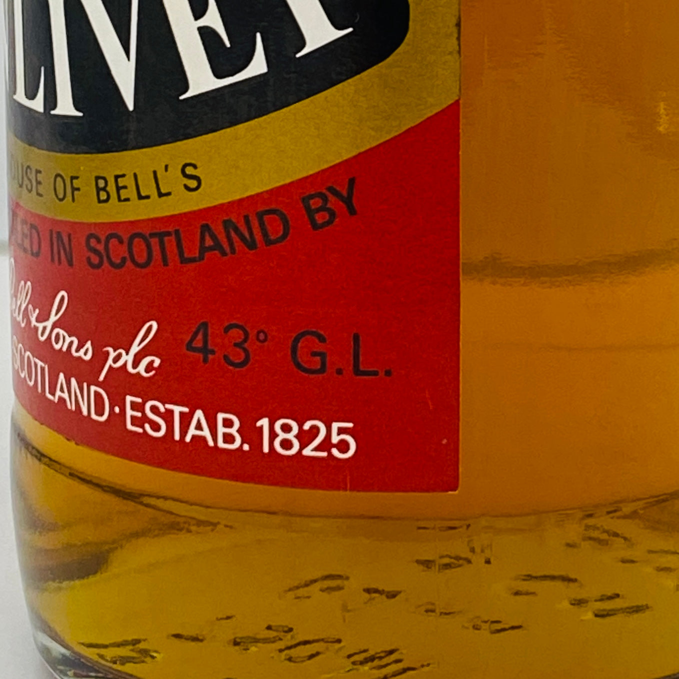 1980年代半ば流通、ダフタウン（DUFFTOWN）8年、750ml、43%、ピュア