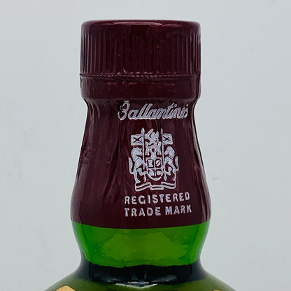 1970年代流通、バランタイン 17年 4/5QUART, 43% 青赤旗ラベル（Blue-Red Flag） #63