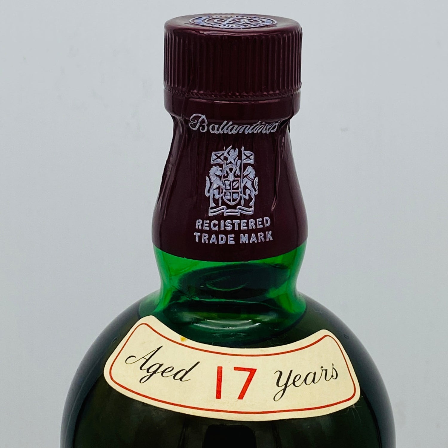 1980年代半ば流通、バランタイン 17年 750ml, 43% 青青旗ラベル（Blue