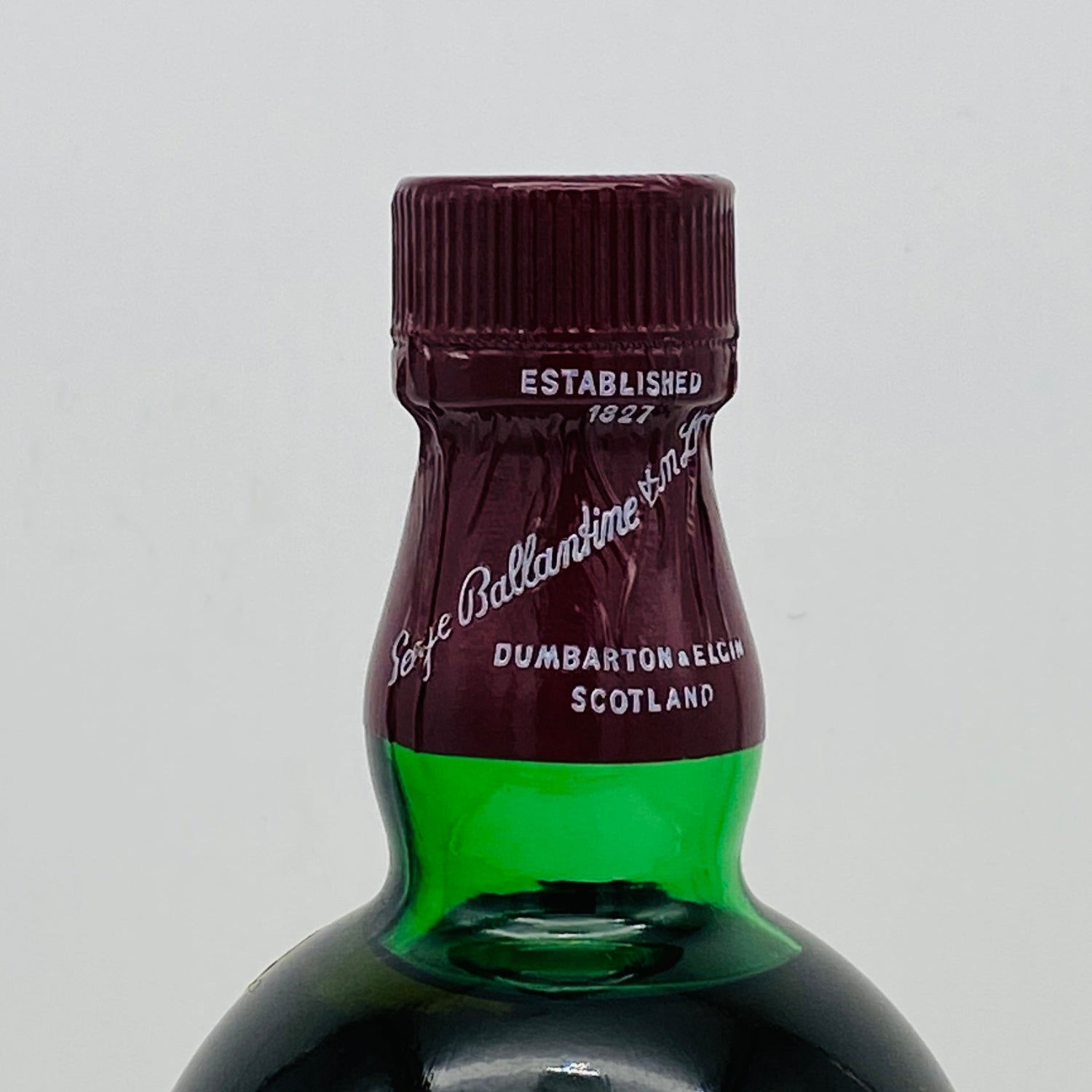 1980年代半ば流通、バランタイン 17年 750ml, 43% 青青旗ラベル（Blue