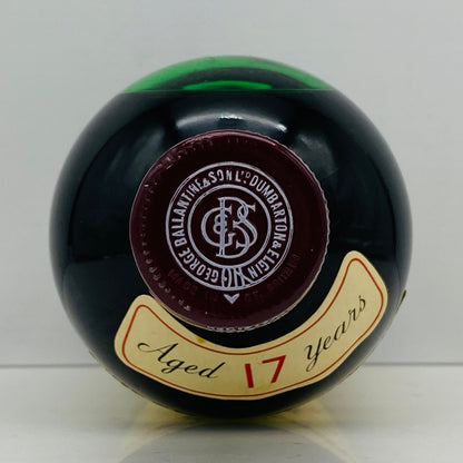 1980年代半ば流通、バランタイン 17年 750ml, 43% 青青旗ラベル（Blue-Blue Flag） #62