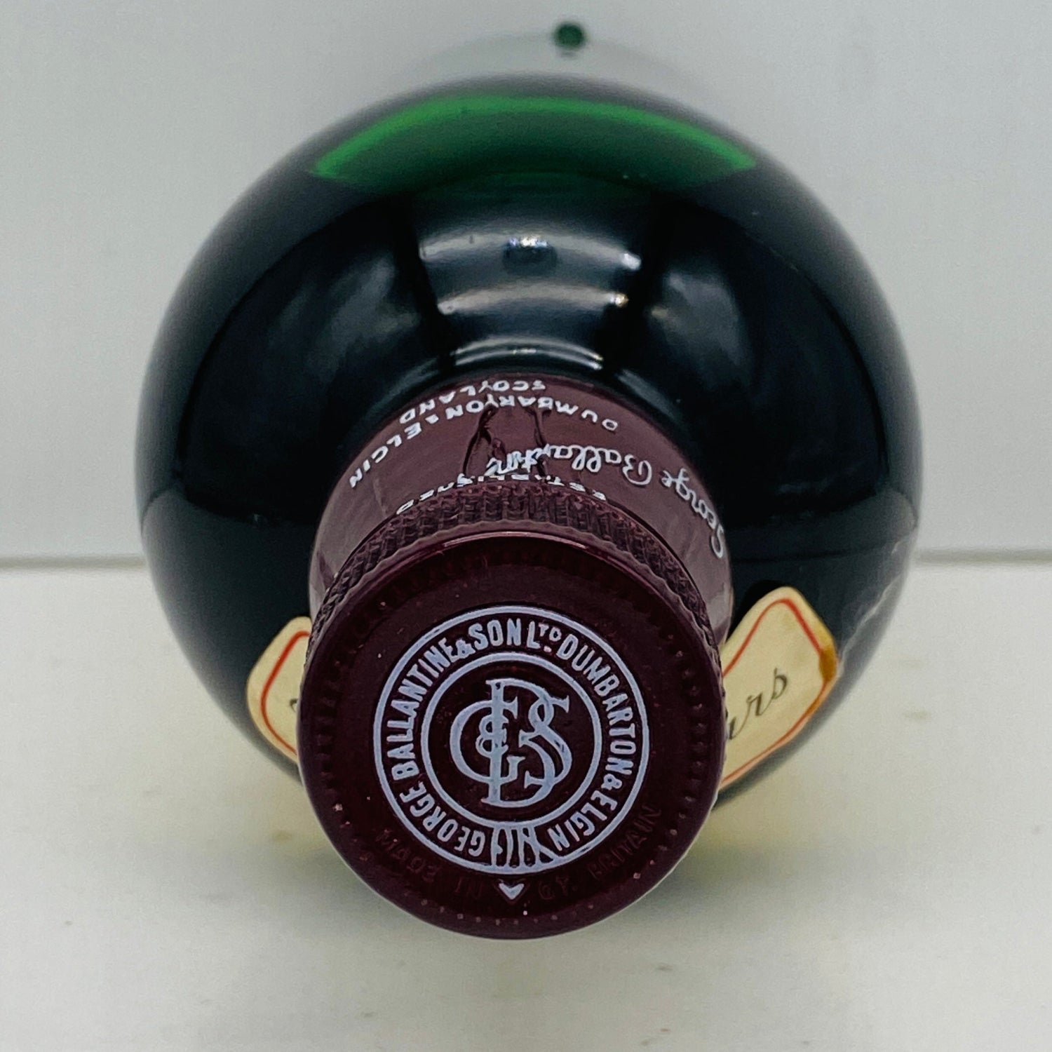 1980年代前半流通、バランタイン 17年 750ml, 86 PROOF 青青旗ラベル