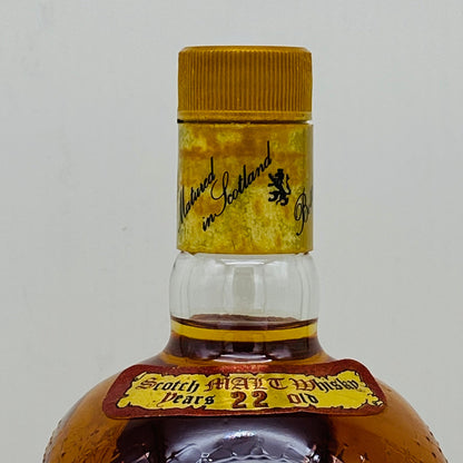 1980年代流通、ハウスオブピアーズ（House of Peers）22年、スコッチモルトウィスキー、750ml, 43% #65