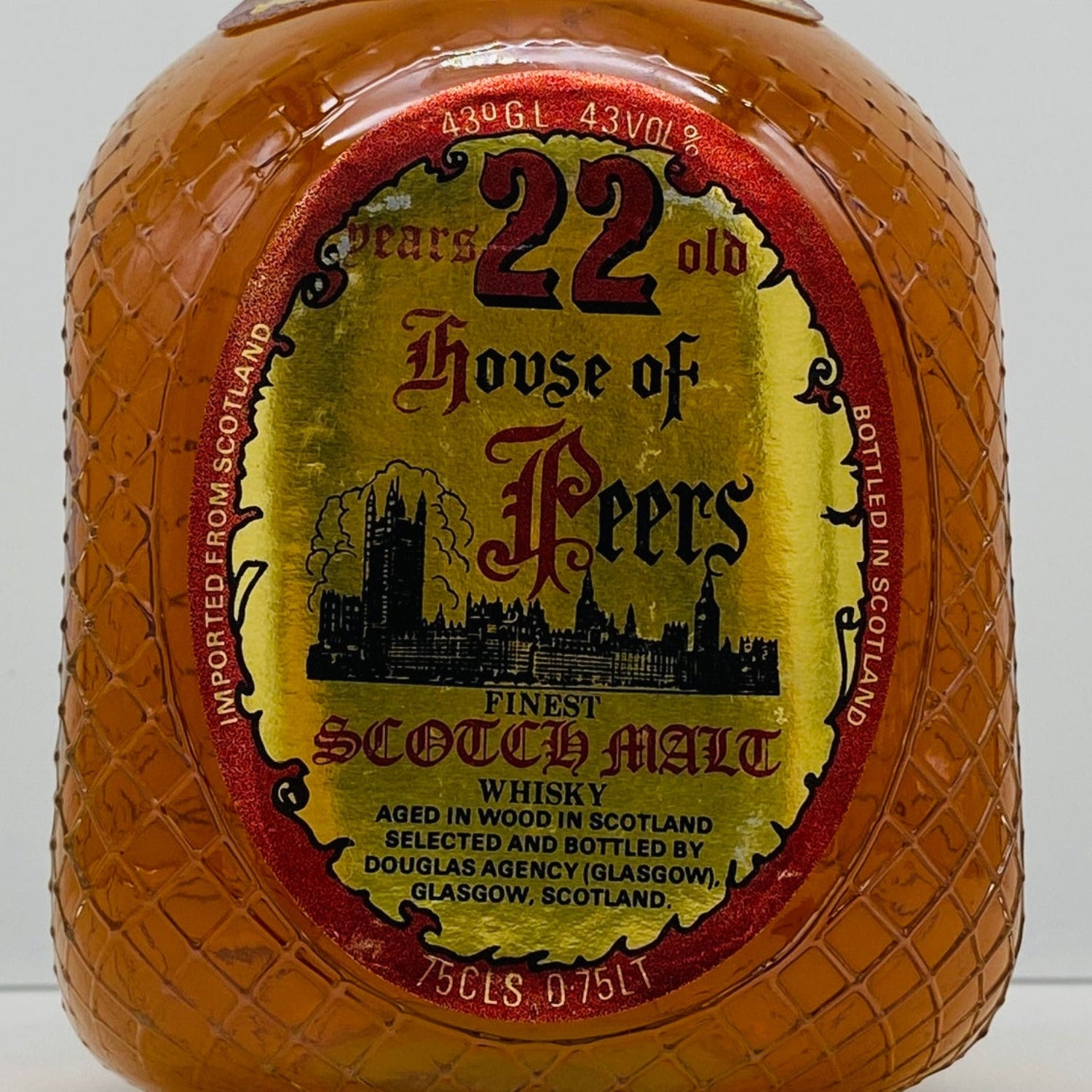 1980年代流通、ハウスオブピアーズ（House of Peers）22年、スコッチ